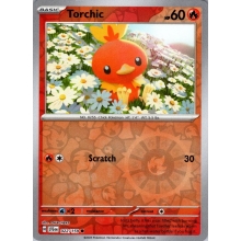 POKEMON JOURNEY TOGETHER CARTA TORCHIC REVERSE