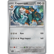 POKEMON JOURNEY TOGETHER CARTA COPPERAJAH POCO COMUN