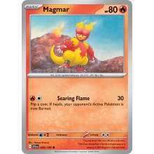 POKEMON JOURNEY TOGETHER CARTA MAGMAR COMUN