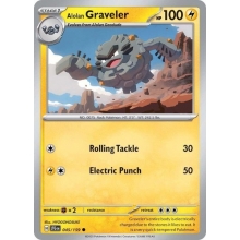 POKEMON JOURNEY TOGETHER CARTA ALOLAN GRAVELER COMUN