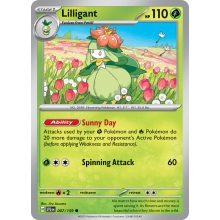 POKEMON JOURNEY TOGETHER CARTA LILLIGANT COMUN