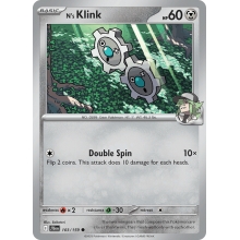 POKEMON JOURNEY TOGETHER CARTA NS KLINK COMUN