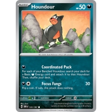 POKEMON OBSIDIAN FLAMES CARTA HOUNDOUR COMUN