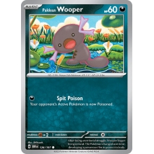POKEMON OBSIDIAN FLAMES CARTA PALDEAN WOOPER COMUN