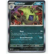 POKEMON PALDEA EVOLVED CARTA TYRANITAR HOLO