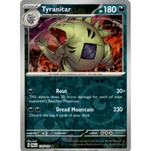 POKEMON PALDEA EVOLVED CARTA TYRANITAR REVERSE