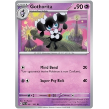 POKEMON PALDEA EVOLVED CARTA GOTHORITA POCO COMUN