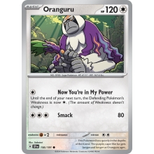 POKEMON SURGING SPARKS CARTA ORANGURU COMUN