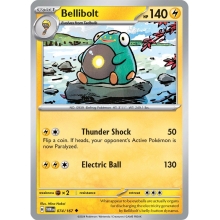 POKEMON TWILIGHT MASQUERADE CARTA BELLIBOLT POCO COMUN