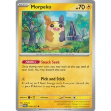 POKEMON TWILIGHT MASQUERADE CARTA MORPEKO POCO COMUN