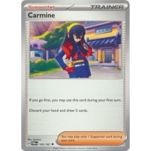 POKEMON TWILIGHT MASQUERADE CARTA CARMINE POCO COMUN