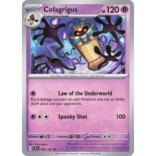 POKEMON SURGING SPARKS CARTA COFAGRIGUS HOLO