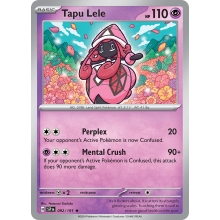 POKEMON SURGING SPARKS CARTA TAPU - LELE HOLO