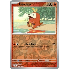 POKEMON SURGING SPARKS CARTA FUECOCO REVERSE