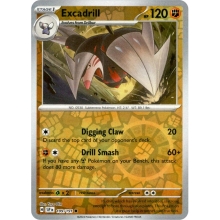 POKEMON SURGING SPARKS CARTA EXCADRILL REVERSE