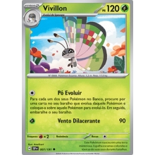 POKEMON SURGING SPARKS CARTA VIVILLON REVERSE