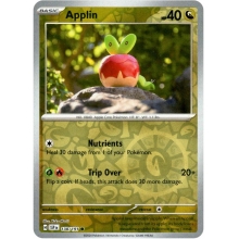 POKEMON SURGING SPARKS CARTA APPLIN REVERSE