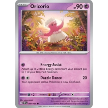 POKEMON SURGING SPARKS CARTA ORICORIO REVERSE