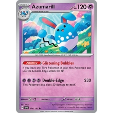 POKEMON SURGING SPARKS CARTA AZUMARRILL REVERSE