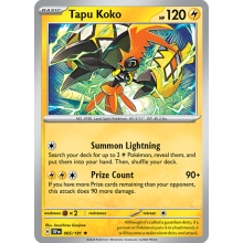 POKEMON SURGING SPARKS CARTA TAPU KOKO REVERSE