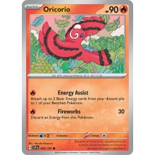 POKEMON SURGING SPARKS CARTA ORICORIO REVERSE