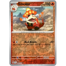 POKEMON SURGING SPARKS CARTA CROCALOR REVERSE