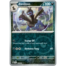 POKEMON SURGING SPARKS CARTA ZWEILOUS REVERSE