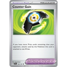 POKEMON SURGING SPARKS CARTA COUNTER GAIN POCO COMUN