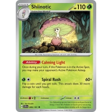 POKEMON SURGING SPARKS CARTA SHIINOTIC POCO COMUN