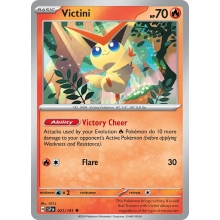POKEMON SURGING SPARKS CARTA VICTINI POCO COMUN
