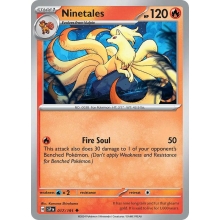 POKEMON SURGING SPARKS CARTA NINETALES POCO COMUN