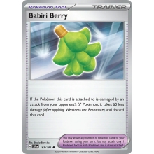 POKEMON SURGING SPARKS CARTA BABIRI BERRY POCO COMUN