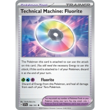 POKEMON SURGING SPARKS CARTA TECHNICAL MACHINE FLUORITE POCO COMUN