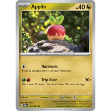 POKEMON SURGING SPARKS CARTA APPLIN POCO COMUN
