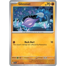 POKEMON SURGING SPARKS CARTA GLIMMET COMUN