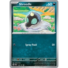 POKEMON SURGING SPARKS CARTA SHROODLE COMUN