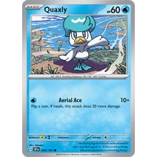 POKEMON SURGING SPARKS CARTA QUAXLY COMUN