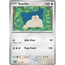 POKEMON SURGING SPARKS CARTA SNORLAX COMUN