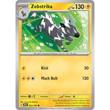 POKEMON SURGING SPARKS CARTA ZEBSTRIKA COMUN