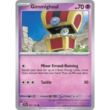 POKEMON SURGING SPARKS CARTA GIMMIGHOUL COMUN