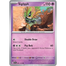POKEMON SURGING SPARKS CARTA SIGILYPH COMUN