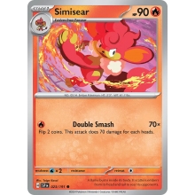 POKEMON SURGING SPARKS CARTA SIMISEAR COMUN