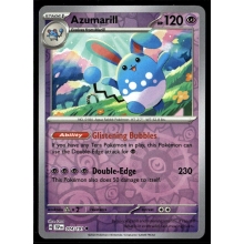 POKEMON SURGING SPARKS CARTA AZUMARILL REVERSE