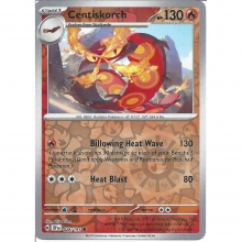 POKEMON SURGING SPARKS CARTA CENTISKORCH REVERSE