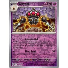 POKEMON OBSIDIAN FLAMES CARTA CLAYDOL REVERSE