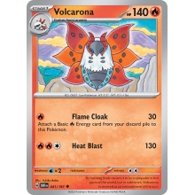 POKEMON OBSIDIAN FLAMES CARTA VOLCARONA POCO COMUN
