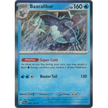 POKEMON PALDEA EVOLVED CARTA BAXCALIBUR HOLO