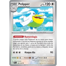 POKEMON PALDEA EVOLVED CARTA PELIPPER POCO COMUN