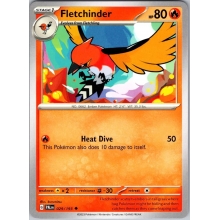 POKEMON PALDEA EVOLVED CARTA FLETCHINDER POCO COMUN