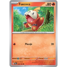 POKEMON PALDEA EVOLVED CARTA FUECOCO COMUN